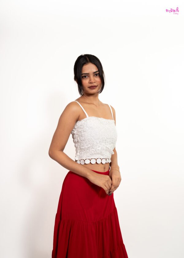 classic red maxi set