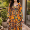 autumn paisley maxi