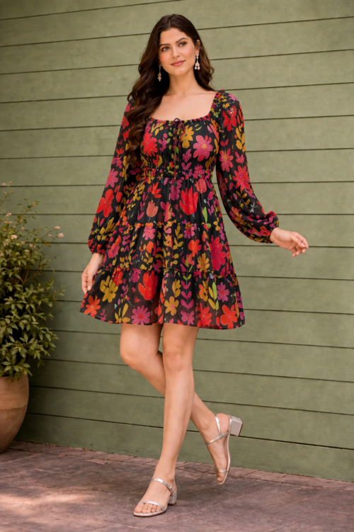sunshine petal dress