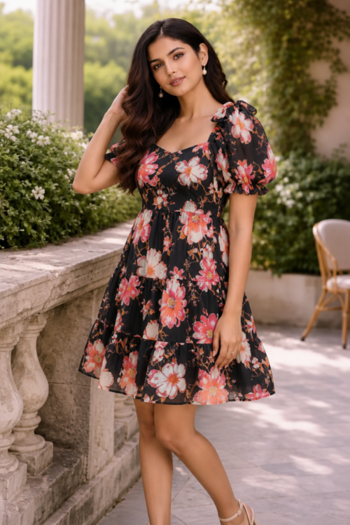 cloud blossom dress