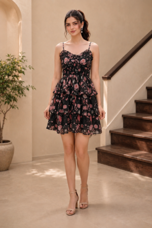 Floral Breeze Mini Dress