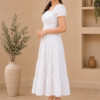 Snow White Midi Dress