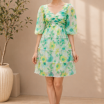 Emerald Bloom Dress