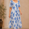 Blush Garden Maxi Dress
