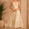 Crimson Bloom Dress