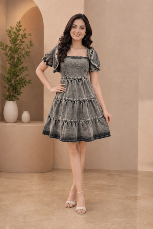 Modern Muse Denim Dress