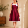 Bow Detail Party Dress
