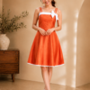 Bow Detail Party Dress