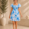Floral Fit & Flare Dress