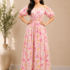 Tie Waist Maxi Dress