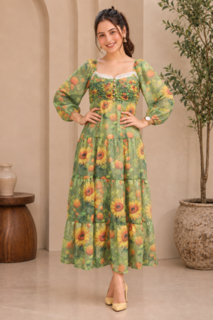Sunflower Meadow Dress