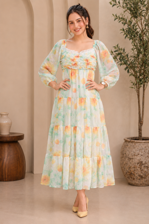 Sunflower Meadow Dress