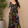 Bloom Print Maxi Dress